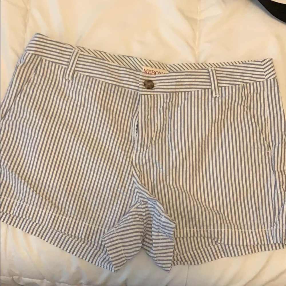 Seersucker Shorts